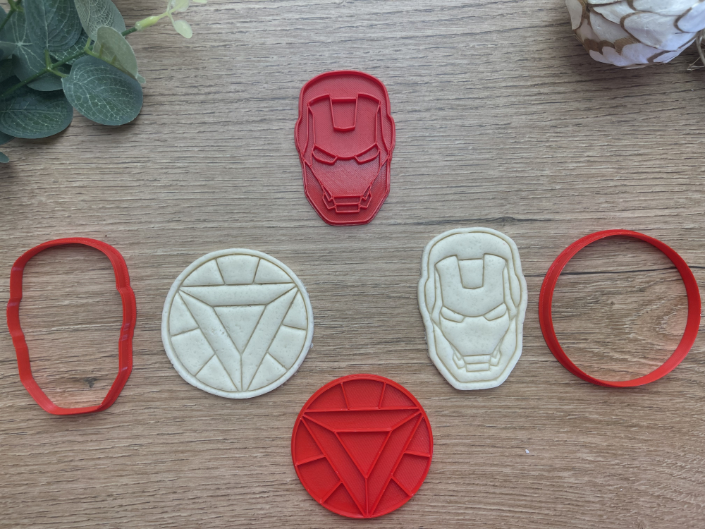 Set 2 forme de prajituri Iron Man [3]