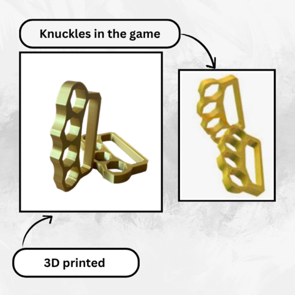 Set Knuckles Rivals Roblox - 2 piese [2]