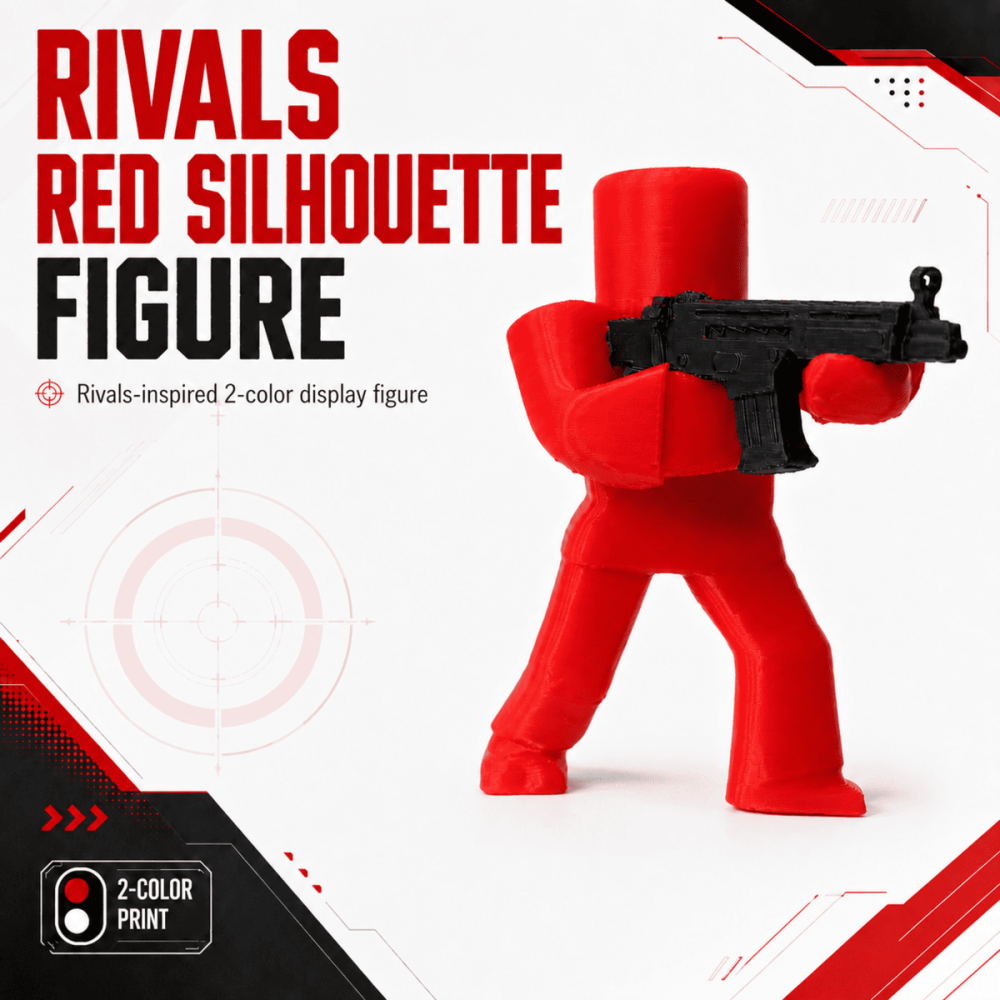 Figurina silueta rosie Rivals Roblox [2]