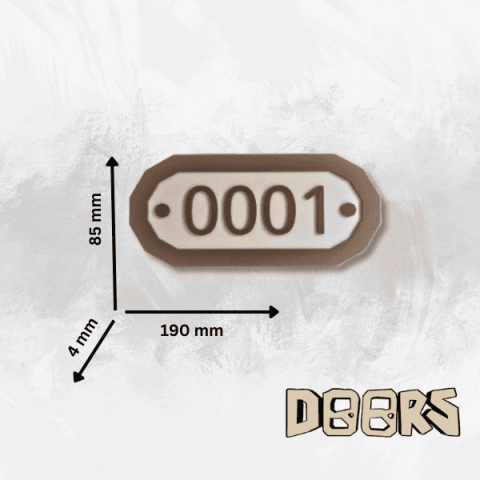 Semn de usa, Doors Roblox [3]