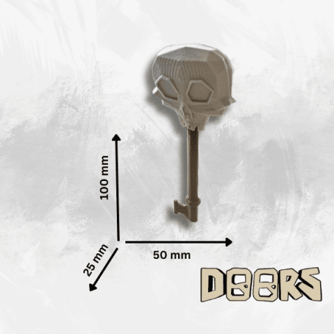 Accesoriu de colectie Skeleton Key, Cheie Doors Roblox [3]