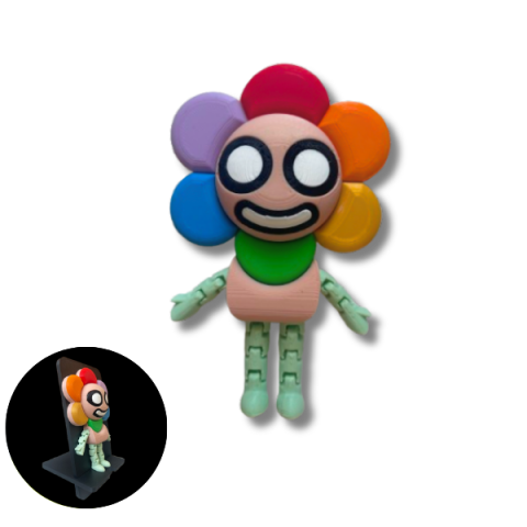 Dandy's World - Dandy, figurina articulata tip fidget Dandy’s World, Roblox