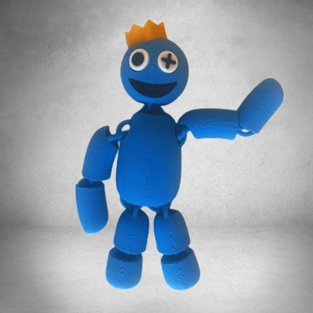 Blue, figurina articulata fidget Rainbow Friends, Roblox [5]