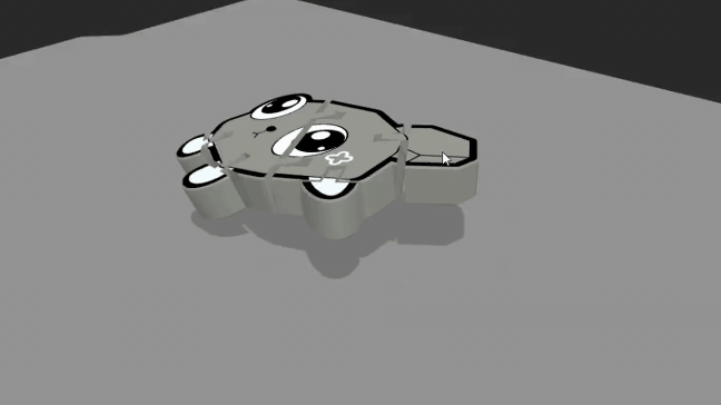 Breloc articulat fidget Pebble – Dandy’s World