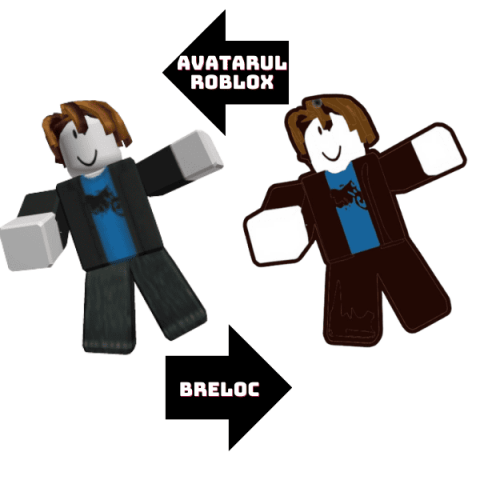Breloc cu avatarul tau din Roblox [2]