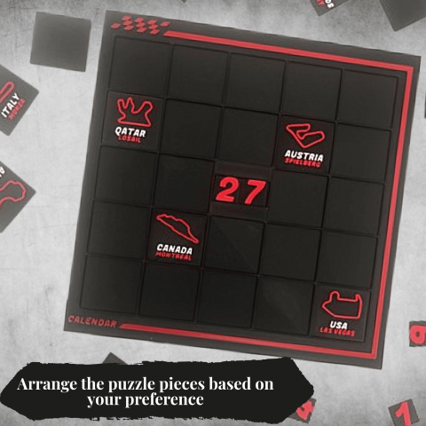 Calendar curse Formula 1, modular, cu support [2]