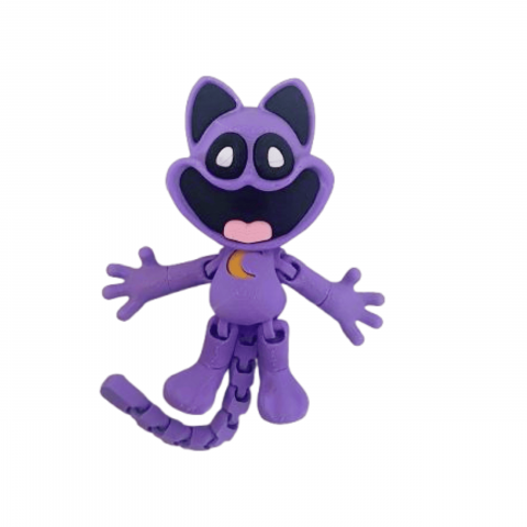 Poppy Playtime - CatNap, figurina articulata tip fidget, Smiling Critters, Poppy Playtime – Roblox