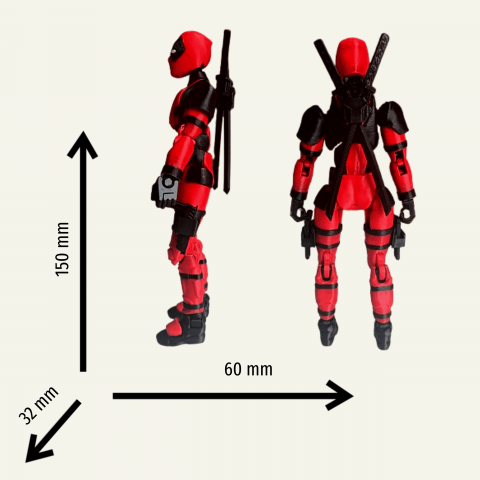 DeadPool, figurina articulata cu accesorii [7]