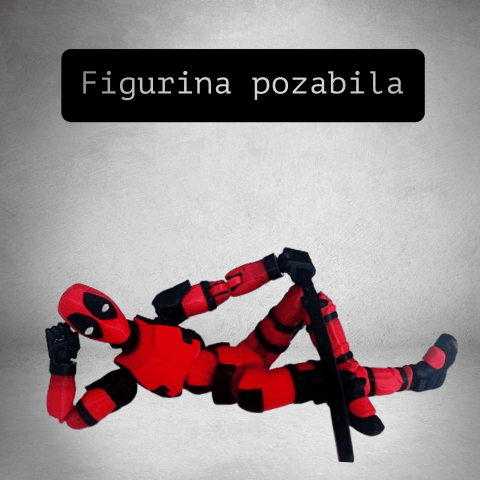 DeadPool, figurina articulata cu accesorii [3]