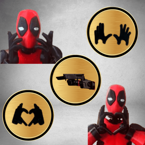 DeadPool, figurina articulata cu accesorii [4]