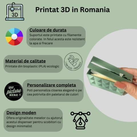 Dispenser pentru scobitori, personalizabil si reutilizabil [4]