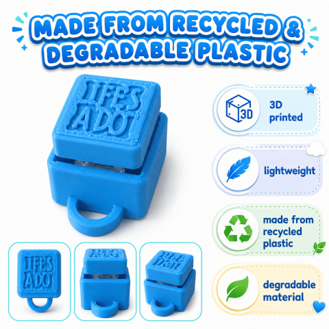 Fidget clicker interactiv Needoh albastru [4]