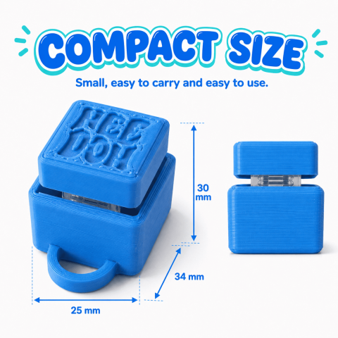 Fidget clicker interactiv Needoh albastru [5]