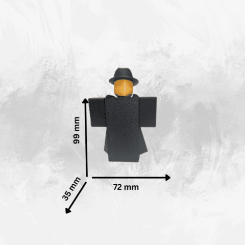 Figurina articulata Mafioso, skin coolkidd Forsaken, Roblox [4]