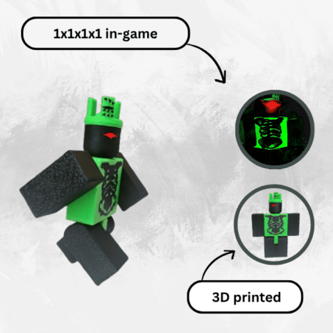 Figurina articulata 1x1x1x1 Forsaken, Roblox [3]