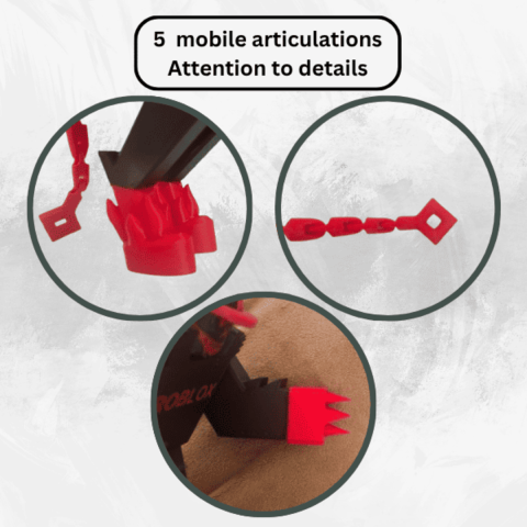 Figurina articulata Forsaken Guest 666 Roblox [2]