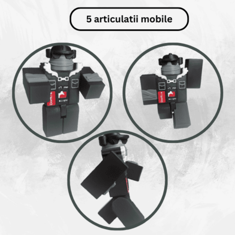 Figurina articulata Chance, skin MLG Forsaken, Roblox [1]