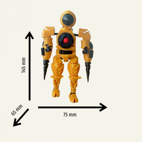 Figurina articulata, Titan Drillman, Skibidi Toilet, cu accesorii [6]