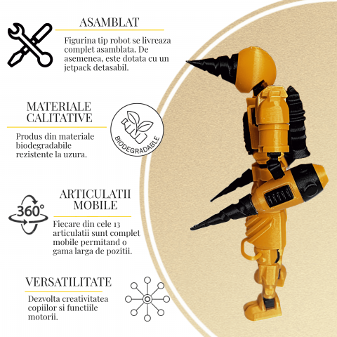 Figurina articulata, Titan Drillman, Skibidi Toilet, cu accesorii [1]