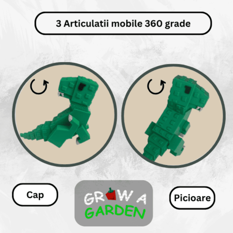 Figurina  pet Trex din Grow a Garden, Roblox [1]