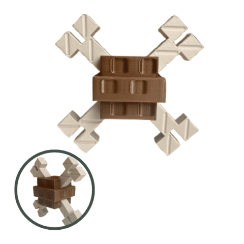 Grow A Garden - Figurina  Bone Blossom din Grow a Garden, Roblox