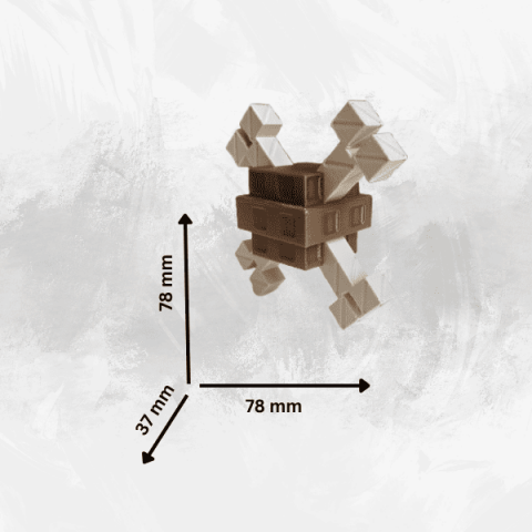Figurina  Bone Blossom din Grow a Garden, Roblox [3]