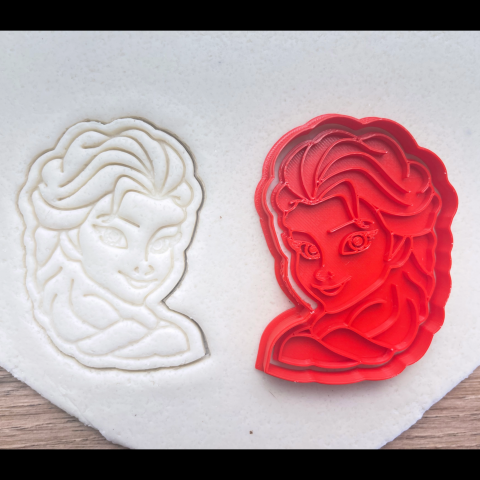 Forma de prajituri din filme - Elsa, Frozen [3]