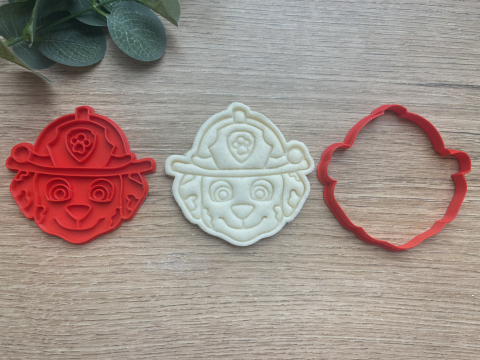 Forma de prajituri din filme - Marshal, Paw Patrol [2]