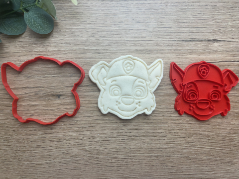 Forma de prajituri din filme - Rocky, Paw Patrol [2]