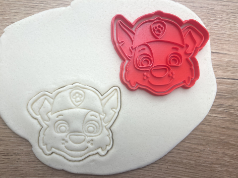Forma de prajituri din filme - Rocky, Paw Patrol [3]