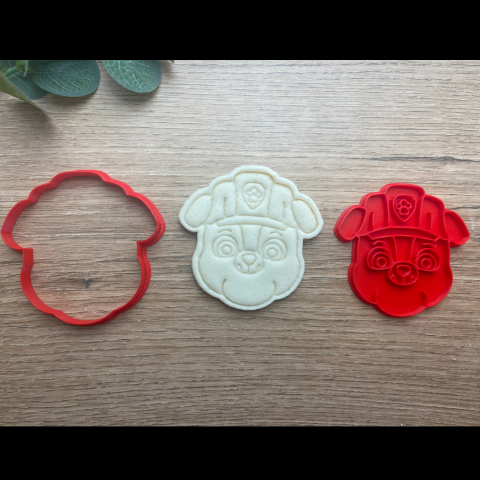 Forma de prajituri din filme - Rubble, Paw Patrol [2]