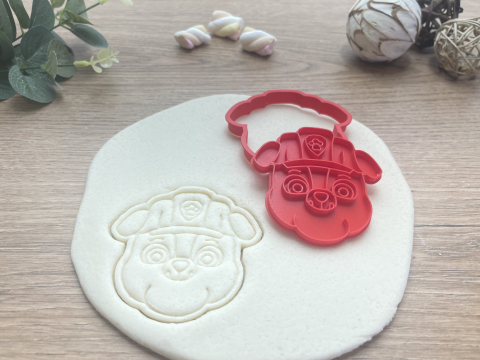 Forma de prajituri din filme - Rubble, Paw Patrol [1]