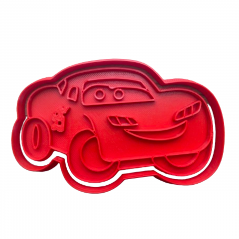 Filme - Forma de prajituri din filme - Cars, Lightning McQueen