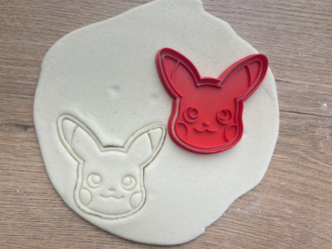 Forma de prajituri din jocuri - Pikachu, Pokemon [3]