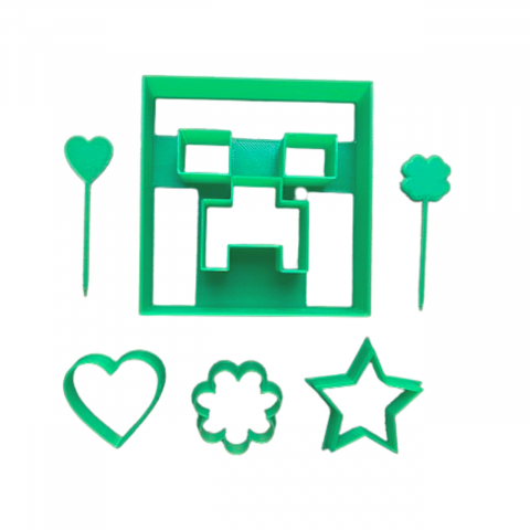 Forme pentru sandwichuri - Forma pentru sandwichuri Minecraft Creeper