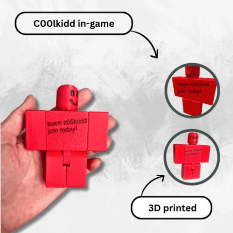 Figurina articulata Coolkidd Forsaken, Roblox [3]