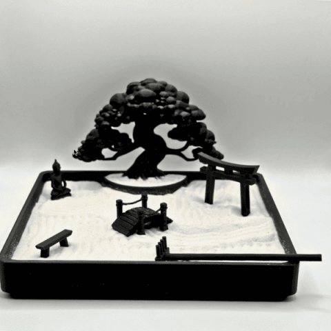 Home & Deco - Kit relaxare gradina japoneza, Zen Garden model 2