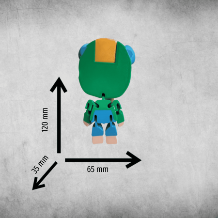 Leon, figurina articulata tip fidget inspirata din Brawl Stars [3]