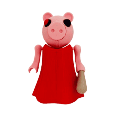 Piggy - Piggy, figurina inspirata din jocul Piggy Roblox, cu articulatii