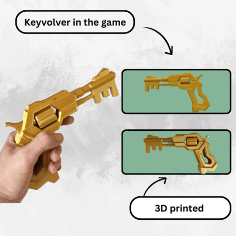 Keyvolver, Revolverul din Rivals Roblox, auriu [1]