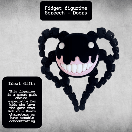 Screech, figurina articulata tip fidget Doors Roblox [5]