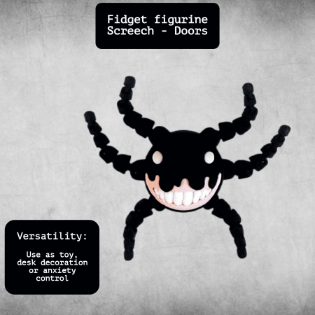 Screech, figurina articulata tip fidget Doors Roblox [6]