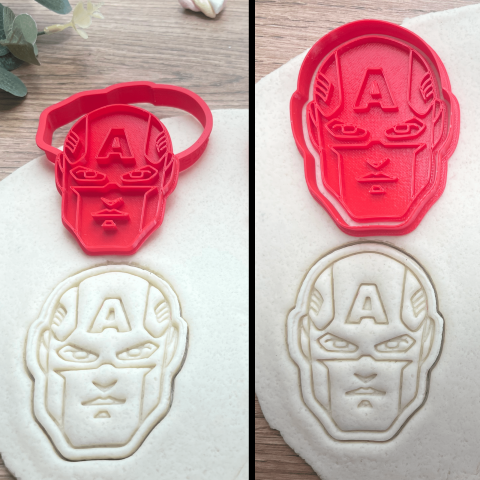 Forma de prajituri Captain America [2]