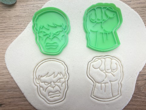 Set 2 forme de prajituri Hulk [3]