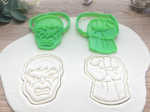 Set 2 forme de prajituri Hulk [1]