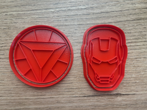 Set 2 forme de prajituri Iron Man [4]