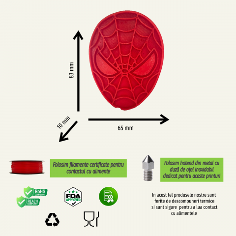 Set 2 forme de prajituri Spider Man [5]