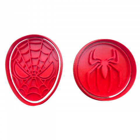 Supereroi - Set 2 forme de prajituri Spider Man