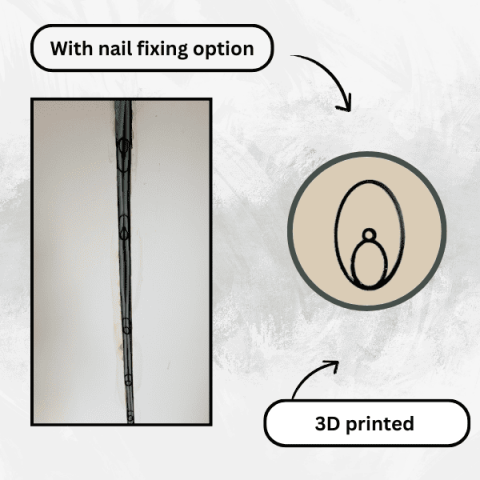 Set 25 cleme fixare cablu si copex pentru santuri largi 35–53 mm [1]