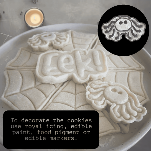 Set  tort, 3 forme de prajituri specifice Halloween [2]